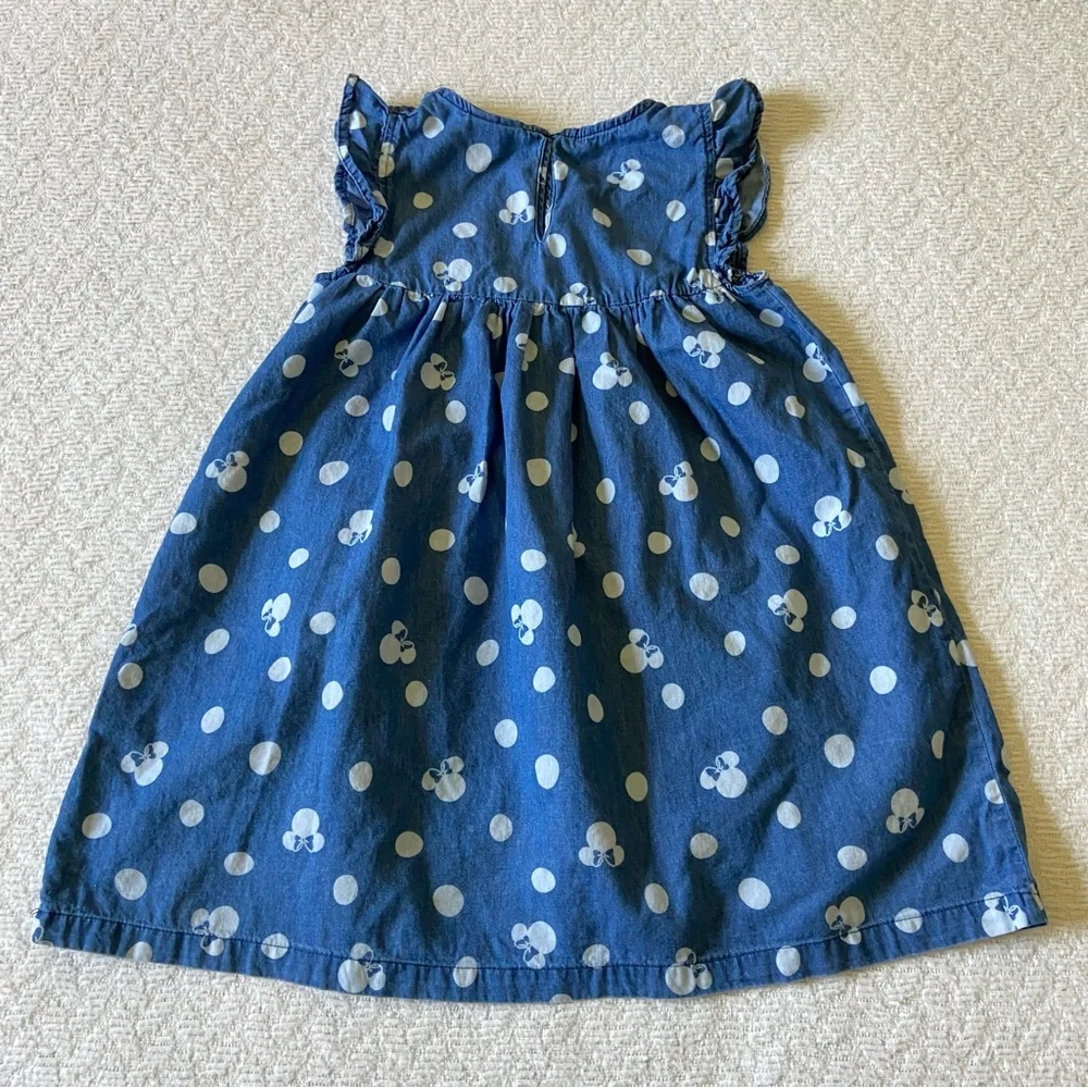 Disney Mini Mouse Chambray Denim Dress